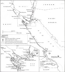 mappa barriera corallina mar rosso